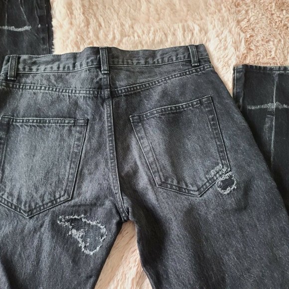 Saint Laurent Repaired Distressed Jeans - Picture 5 of 5